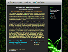 Tablet Screenshot of glaze-master.com